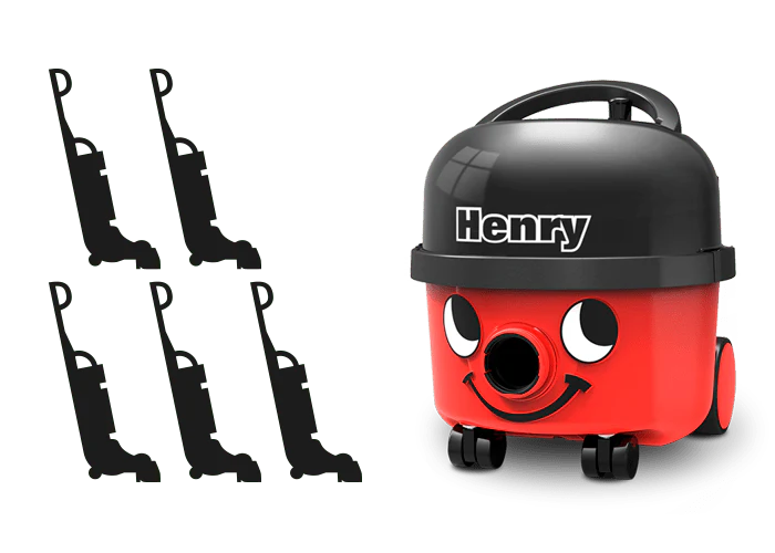 Numatic Henry 160 Vacuum Cleaner Compact Canister - Canister Vacuums